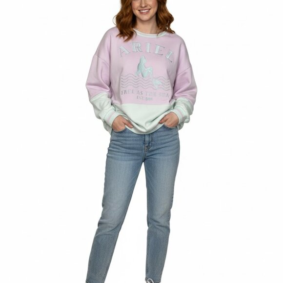 Disney The Little Mermaid Ariel Free as the Sea sweatshirt - Picture 2 of 4